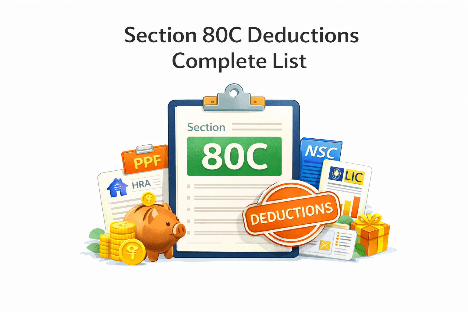 Section 80C Deductions Complete List