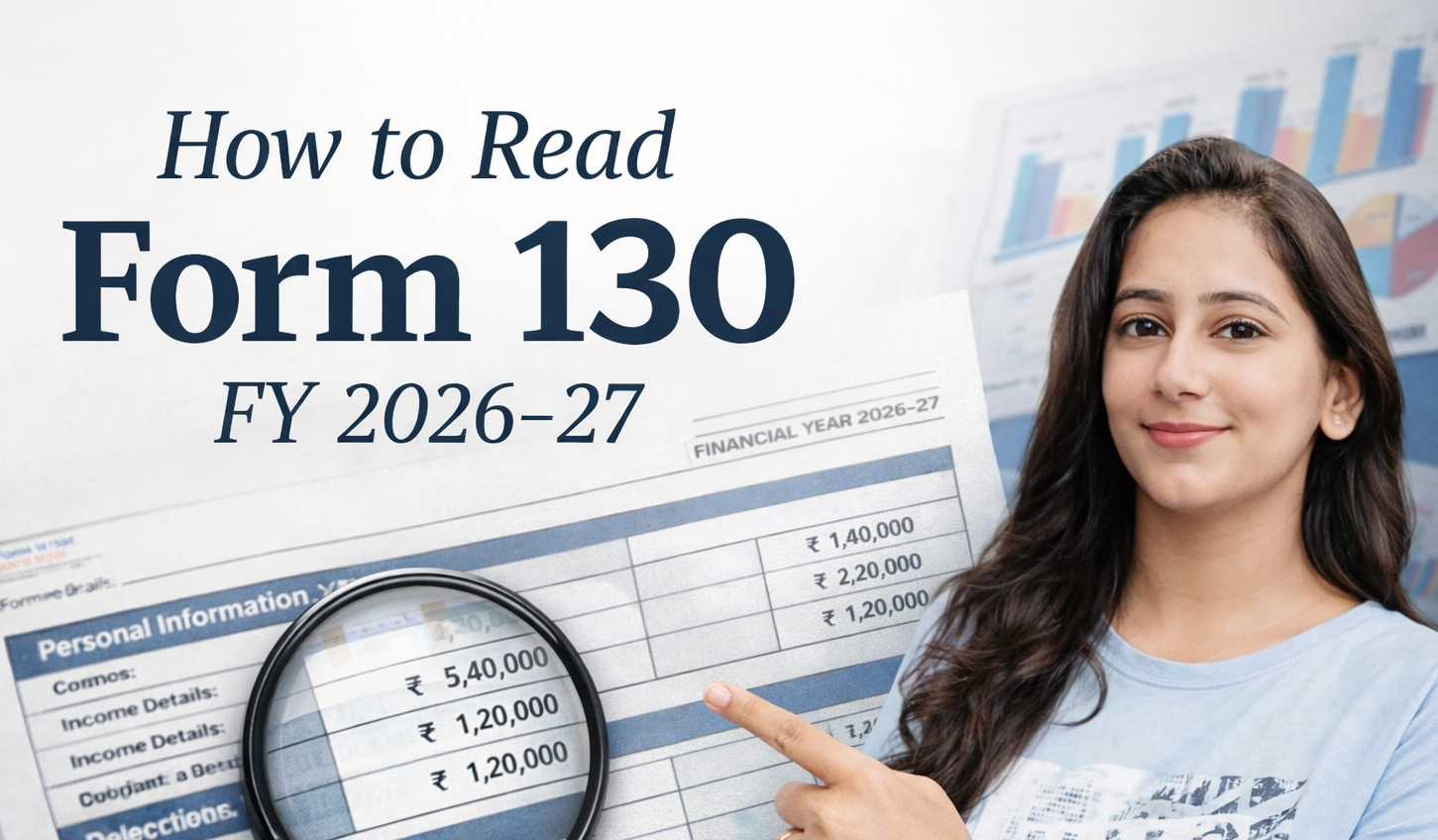How to Read Form 130: Complete Guide FY 2026-27