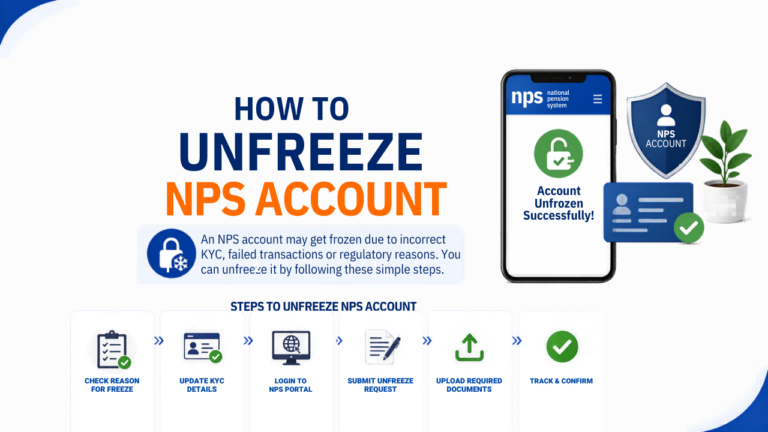 How to Unfreeze NPS Account