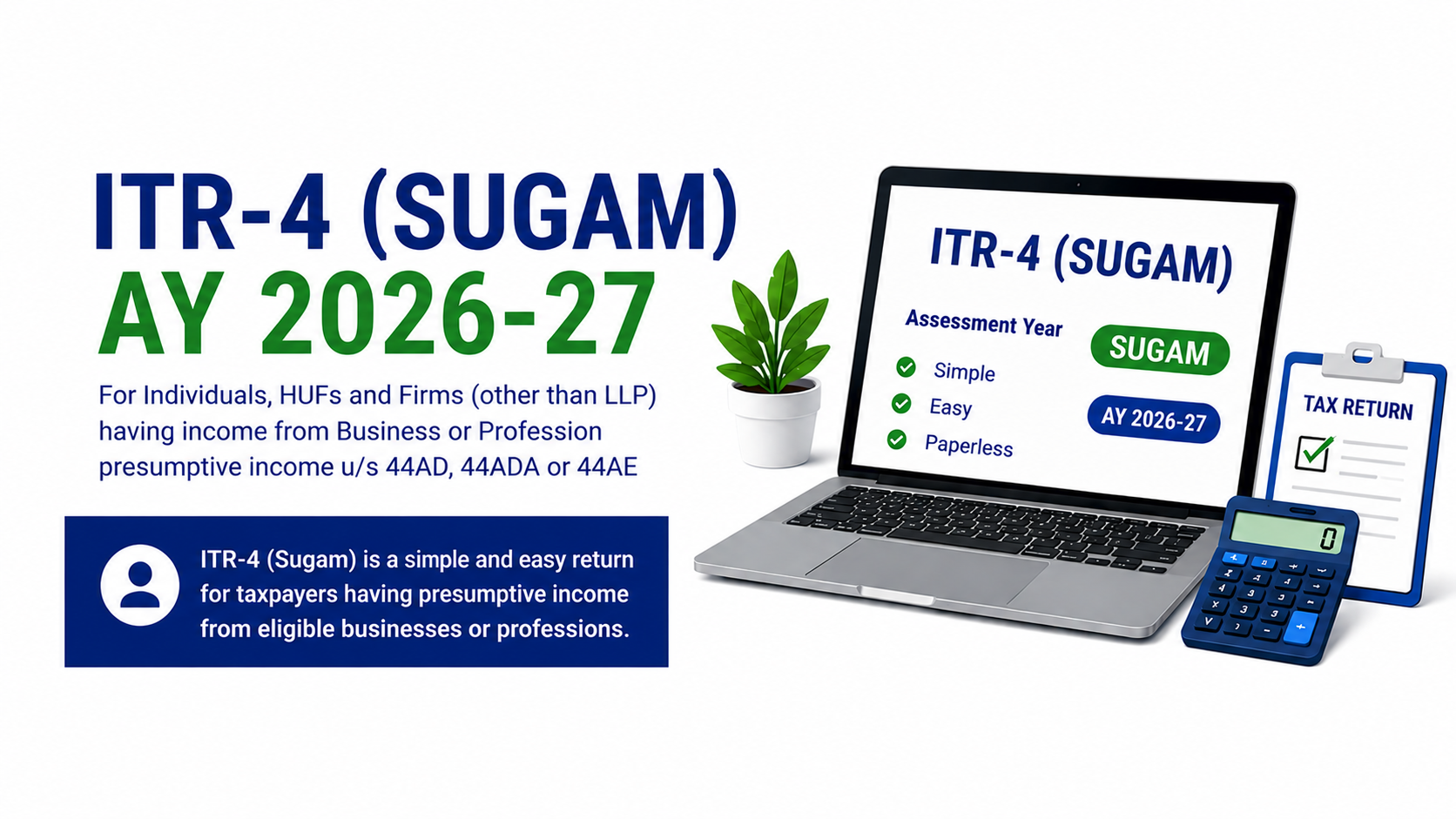 ITR-4 (Sugam)