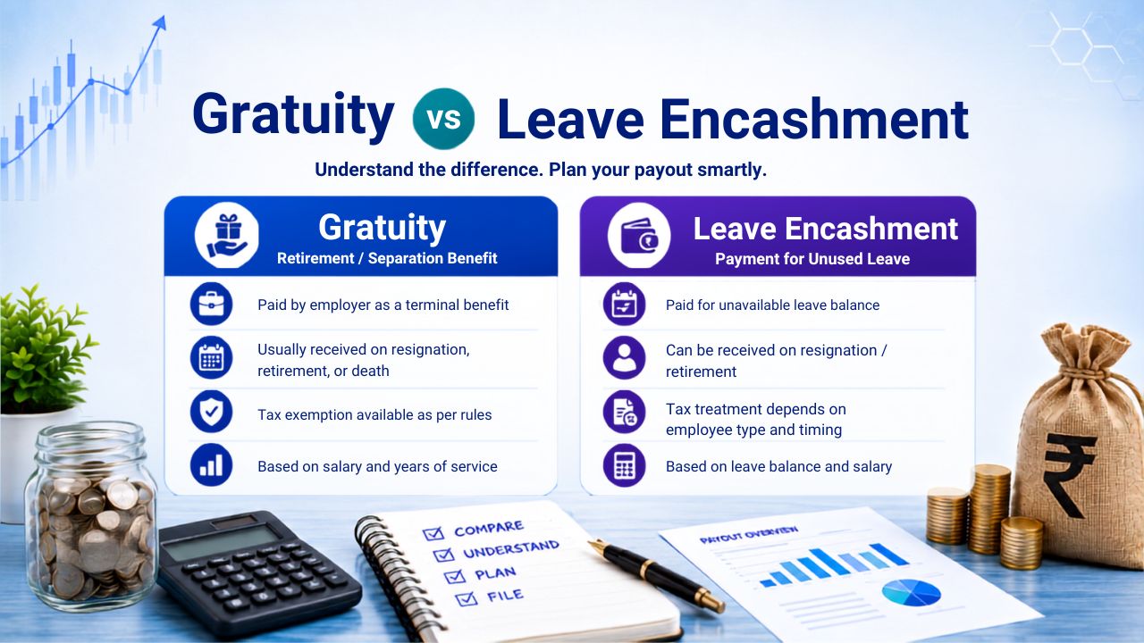 Gratuity vs Leave Encashment