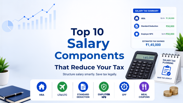 Top 10 Salary Components to Reduce Tax